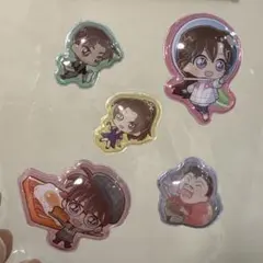 お裾分けコナンうるちゅるポップシール5枚