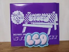 BE:FIRST モコモコ刺しゅうステッカー　LEO