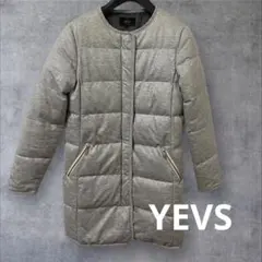 YEVS グレー ダウンジャケット Sサイズのサムネイル