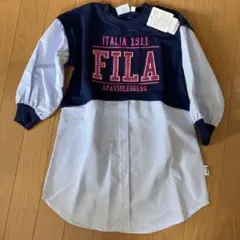 未使用　FILA 110 長袖Tシャツ 女の子 チュニック キッズ