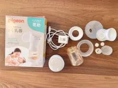電動搾乳器　ピジョン　電動 handy fit＋、母乳ポンプ付き