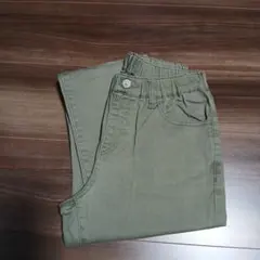 UNIQLO キッズ ウルトラストレッチパンツ 150オリーブ