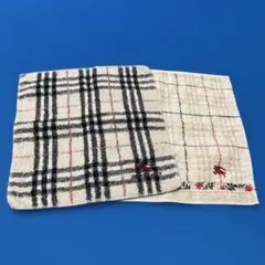 【バーバリー】BURBERRY タオルハンカチ　２枚