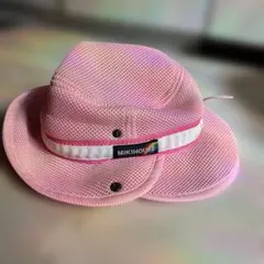 Mikihouse メッシュピンクハット 52