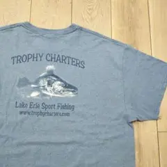 h*a様 USA古着 Tシャツ TRORHY CHARTERS Sport Fi