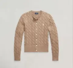 【Polo Ralph Lauren】ケーブルニットカーディガン コットン