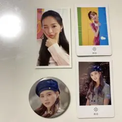 RIO トレーディングカード　缶バッジセット