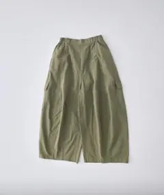 ネストローブ　綿麻ウェザーバレルパンツ