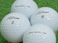 タイトリスト Pro V1 2023年 白 ABロゴなしロストボール 12個のサムネイル