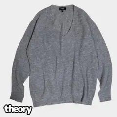 theory セオリー　Ｖネックプルオーバー　カシミヤ混　ニット