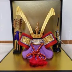 最終のお値下げです！！木目込人形　五月人形　兜