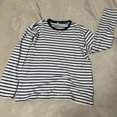 OLD UNIQLO ボーダー ロングTシャツ XL