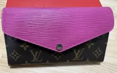 ルイヴィトン モノグラム エピポルトフォイユ マリールーロン ピンク　未使用品