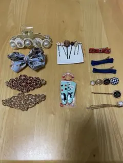 『美品』ヘアピン、ヘアクリップ・バレッタまとめ売り