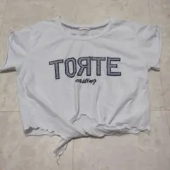 TORTE　ショート丈Tシャツ　レディース　白色のサムネイル