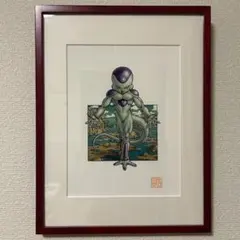 ドラゴンボール　プリマグラフィ　複製原画　完全版21巻表紙絵　フリーザ ドラゴンボール プリマグラフィ 複製原画 完全版21巻表紙絵 フリーザ