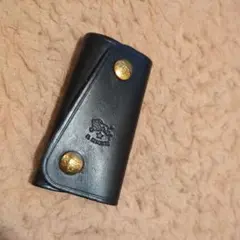 IL BISONTE 4連キーケース ブラック レザー