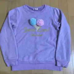 150 ジェニィ トレーナー　裏起毛　ボンボン