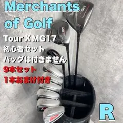 ゴルフクラブセット　9本＋1本おまけ　メンズゴルフ　MG17　バッグなし