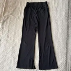 リブフレアパンツ