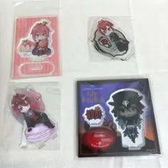 ツイステ　リドル　アクスタ　アクリルチャーム　ハロウィン　4点セット