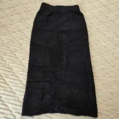しまむらコラボ　hideka collaboration ブラックロングスカート