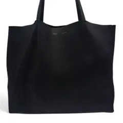 美品】セリーヌ ホリゾンタルカバ トートバッグ ブラック 黒 A4収納