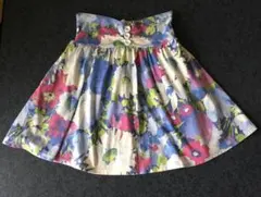 花柄スカート☆ウエスト64〜70