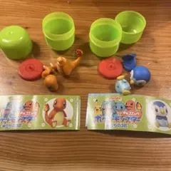 【2個】ポケモン チョコエッグ 旅立ちの3匹