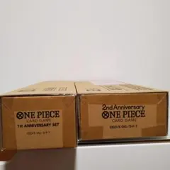 【未開封】ONE PIECEカード1st&2nd Anniversary Set