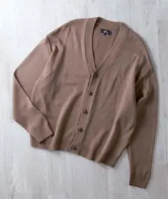 【MONO-MART】ボリュームニットルーズカーディガン ビッグシルエット