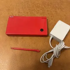 任天堂 NINTENDO DSi レッド 本体 純正 充電器付き 保護シート有