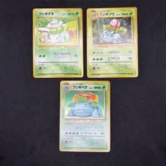 フシギバナ フシギソウ フシギダネ 第1弾拡張パック 旧裏
