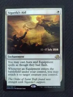 SL版　Captain America's Aid/シガルダの助け　英FOIL SL版 Captain America's Aid/シガルダの助け 英FOIL 英)【Foil