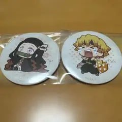 竈門禰豆子 我妻善逸 缶バッジセット