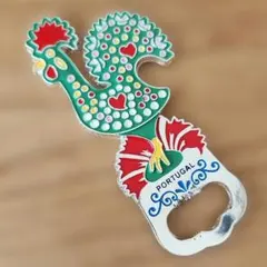 ポルトガル　民芸品　雄鶏　栓抜き