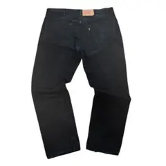 90s Levi's 501 W40ブラックデニム ユーロ オーバーサイズ