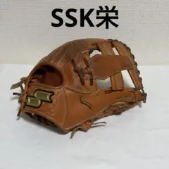 SSK プロエッジ栄 内野手用グローブ オレンジ 良革 - メルカリ