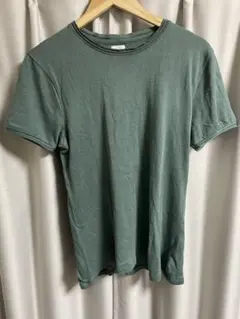 ZARA MAN トリム付きコットンセーター　グリーン　Tシャツのサムネイル