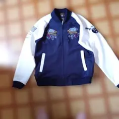 VANSON レザースカジャン ブラック/ホワイト値下げ交渉承りますのサムネイル