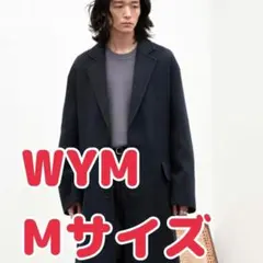WYM SMOOTH HERRINGBONE MAXI OVER COAT M