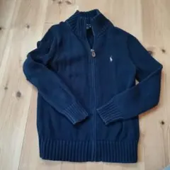 Polo by Ralph Lauren ネイビー ジップアップセーター 8