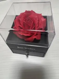 ジュエリーボックス バラ ネックレス入り プレゼント ギフト