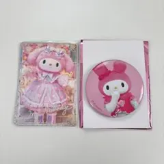 サンリオピューロランドライブキャラクターズ　缶バッジトレカ　マイメロディ