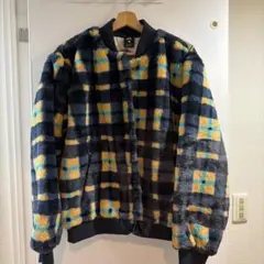 Nike SB フリースジャケット Lサイズ チェック柄