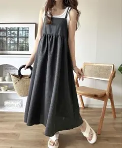 Classical Elf バックリボンフレアキャミワンピ