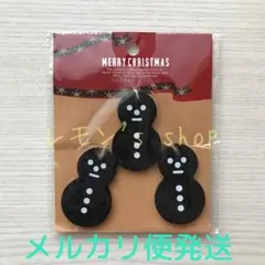 《未開封》セリア ★ スノーマン ゆきだるま 黒板オーナメントのサムネイル
