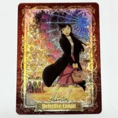 名探偵コナン 中国 トレカ KAYOU UR 毛利蘭