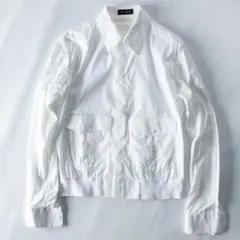 KRIS VAN ASSCHE リブ切替 シャツブルゾン 44 ベルギーのサムネイル