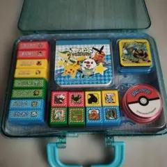 ポケモン スタンプセット 透明ケース付き ポケモンベストウイッシュ